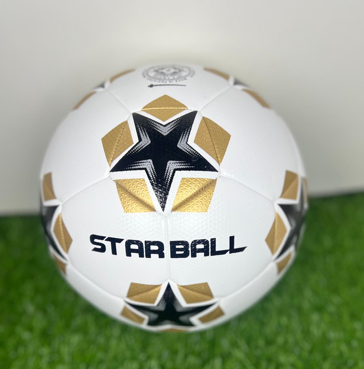 Ballon de match de football hybride Doré