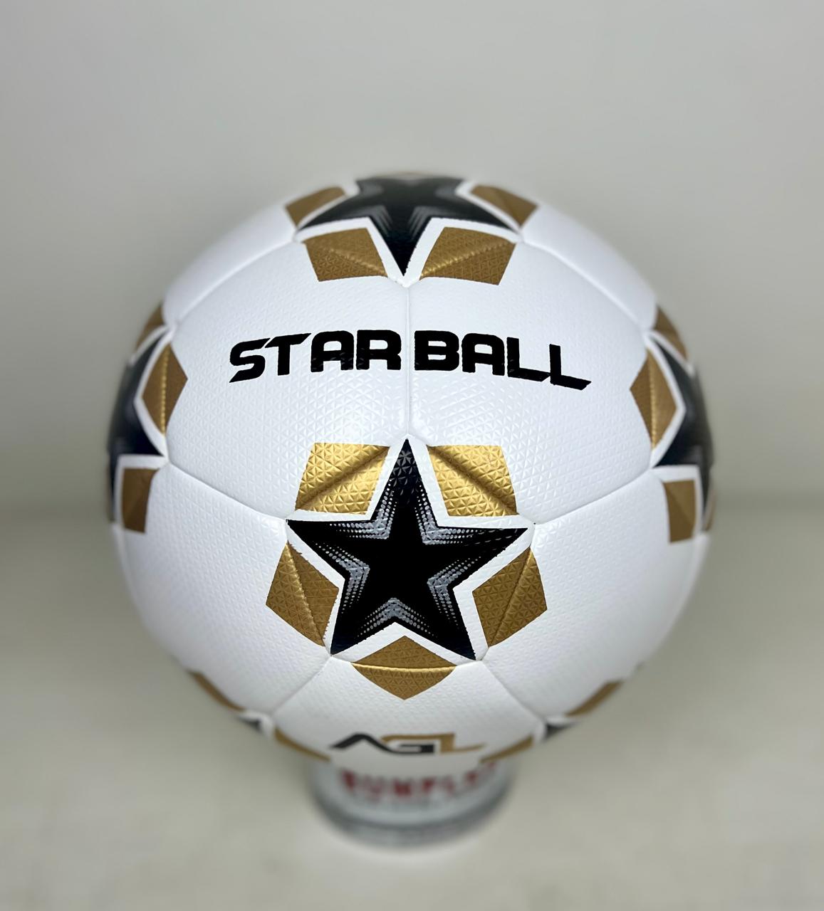 Ballon de match de football hybride Doré