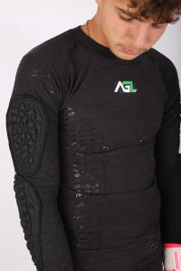 SOUS MAILLOT THERMIQUE AVEC PROTECTION MANCHE LONGUE ACADEMY